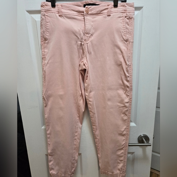 Liverpool Pants - Liverpool Light Pink Straight Leg Pants Size 8